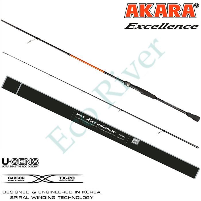 Спиннинг Akara Excellence M 702 (6-28) 2,1 м