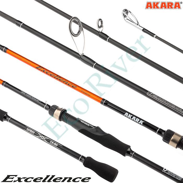 Спиннинг Akara Excellence M 802 (6-28) 2,4 м