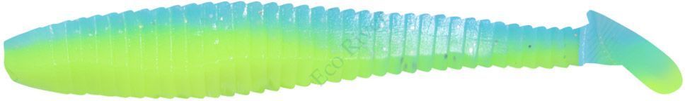Виброхвост Yaman Pro Flatter Shad, р.5 inch, цвет #18 - Ice Chartreuse (уп. 4 шт.)