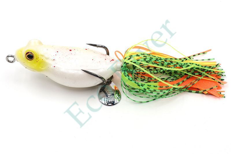 Лягушка-незацепляйка Namazu FROG с лапками, 65 мм, 16 г, цвет 06, крючок-двойник YR Hooks (BN) #2/0